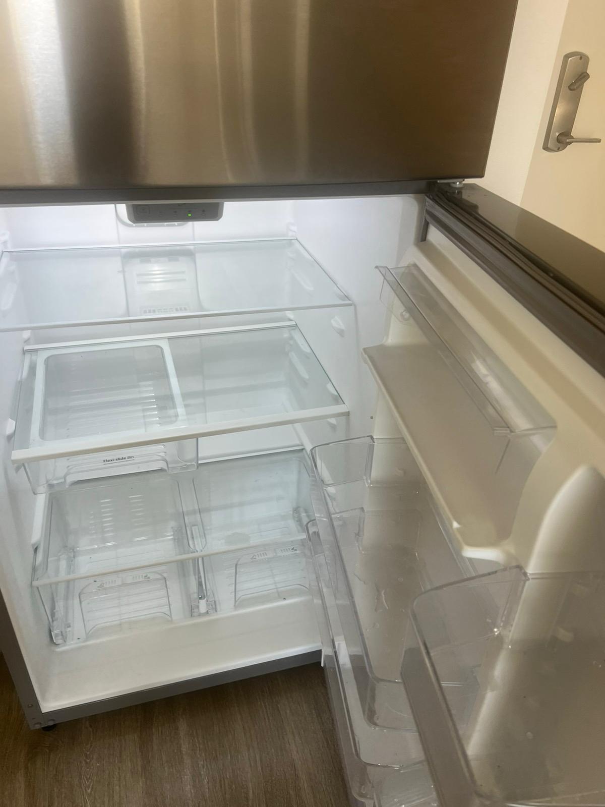 Spotless kitchen cabinets and countertops